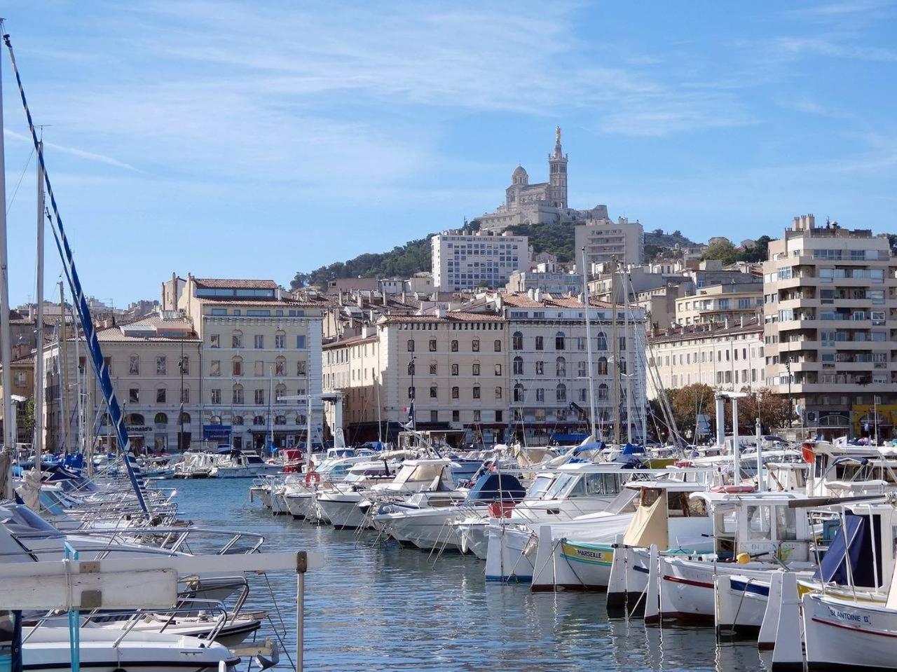 Studio Au Coeur Du Vieux Port Avec Clim Marselha Exterior foto